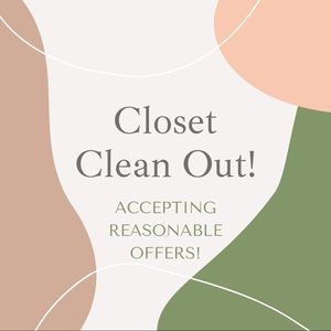 Seasonal Closet Clean Out!